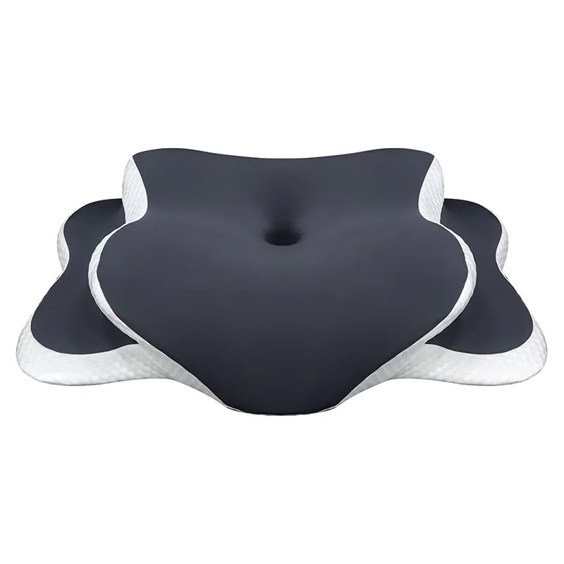 Memory Foam Pillow Cervical Pillow Relieves Neck Pain Contoured Ergonomic Orthopedic Neck Support Side Dorsal Stomach Sleepers