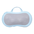 New 3-Speed Adjustment Infrared Heating Neck Back Massage Pillow Red Light Hot Compress Wireless Portable Shiatsu Massage Pillow