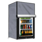 210D Oxford Cloth Outdoor Refrigerator Cover Outdoor Equipment Protection Convenient Storage Options Enhanced Airflow Design