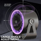 Multifunctional Desktop Circulation Fan 100 Wind Speeds LED Digital Di