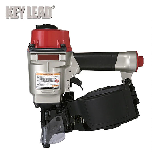 MAX Design CN55 Pallet Making Coil Nailer For Roof Siding Board Wood Work Furniture Sheathing Tool Air Pneumatic Roll Nail Gun