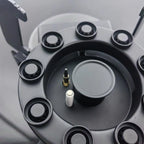 Household Kitchen Glass Multifunctional Flip Burner Built-in Gas/Electric Stove for Hotel Cars and Homes
