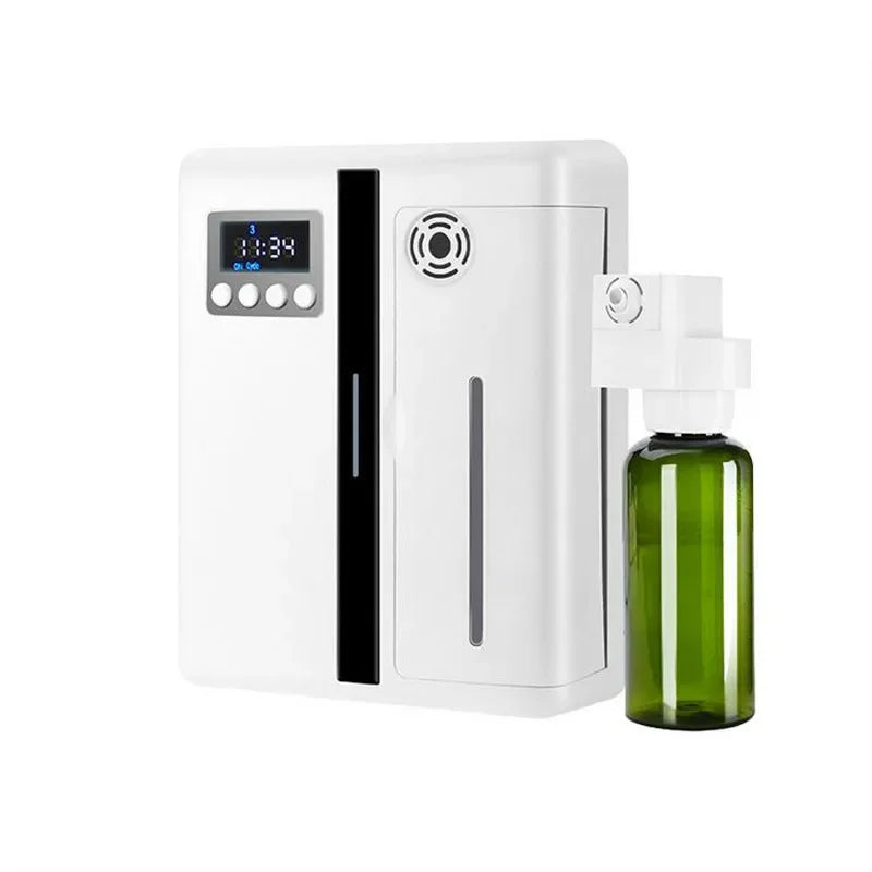 Replacement Fragrance Scent Machine Oil Bottle with Spray Core Nozzle Heads ( Not Include Machine) 160ml/200ml
