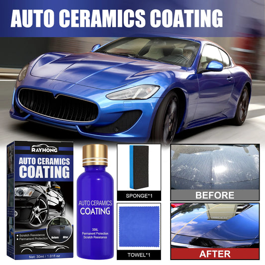 Hydrophobic Polish Coating Agent with Sponge Car Repairing Spray Dustp