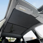 Privacy Full Cover Car Sunshade For Tesla Model Y 2024 Glass Roof Sun Shade Window Sunroof UV Shield Camping Travel Accessories