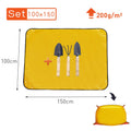 Waterproof Foldable Planting Mat Garden Mat Garden Potting Pad for Flowerpot Transplanting Mixing Soil Plant Pruning Garden Tool