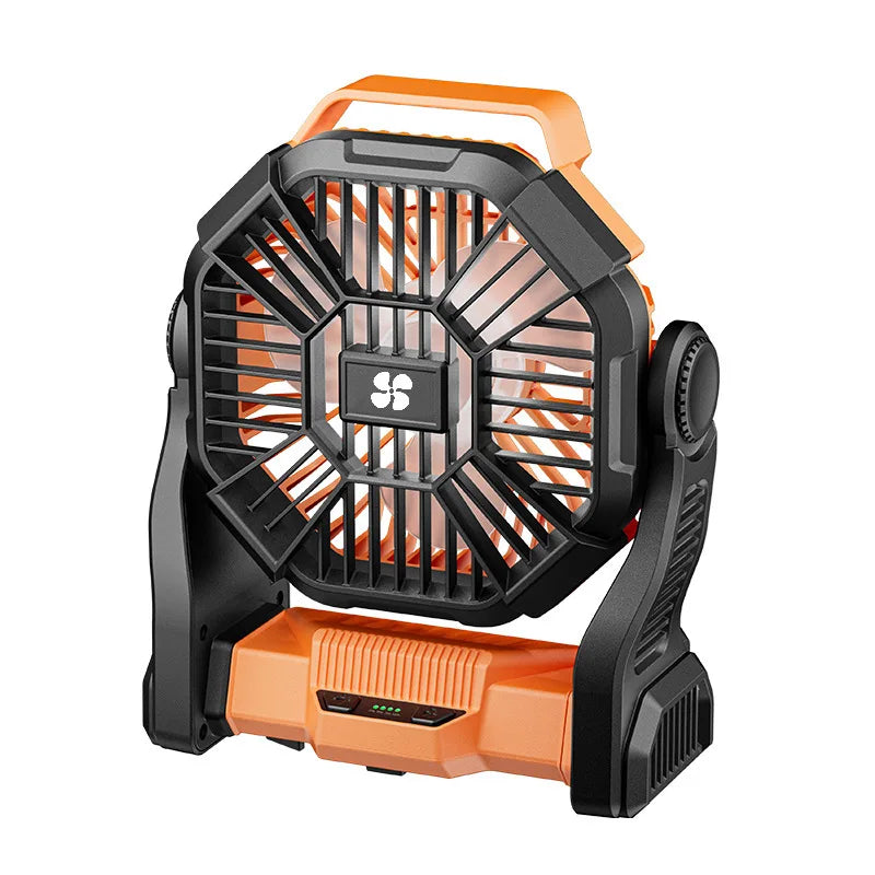 Camping Fan Portable with LED Light 20000mAh Rechargeable Battery Powe
