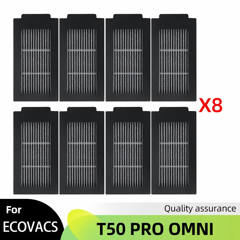 Fit For ECOVACS DEBOT T50 PRO OMNI Replacement Parts Accessories Main Side Brush Hepa Filter Mop Cloth Dust Bag