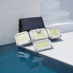 Solar Street Light Outdoor Garden Light Home Waterproof Yard Outdoor Remote Control Super Bright Lighting Sensor Street Lamp