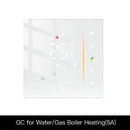 Moes Thermostat WiFi Wireless Room Temperature Controller of Water/Electric Floor Heating Gas Boiler Humidity Tuya Work Alexa