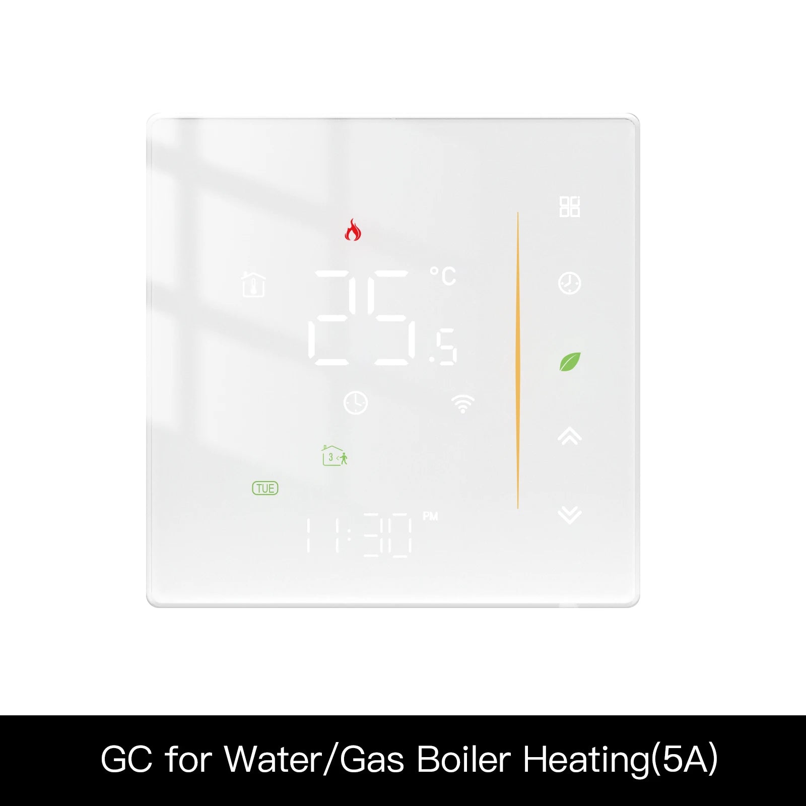 Moes Thermostat WiFi Wireless Room Temperature Controller of Water/Electric Floor Heating Gas Boiler Humidity Tuya Work Alexa
