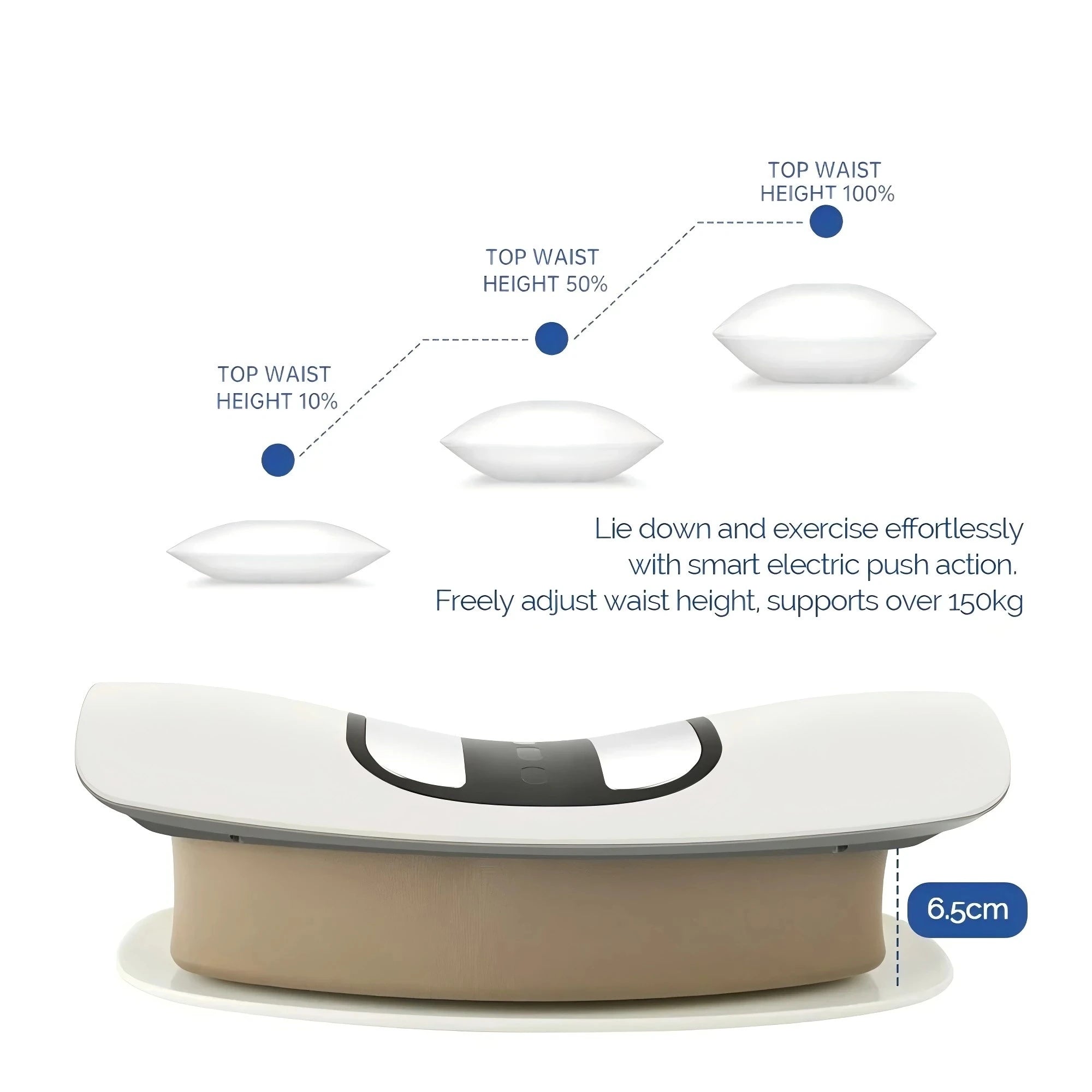 Smart Inflatable Back Massager - Precision Pressure Control & Multi-Frequency Vibration System