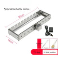 Fully Automatic BBQ Flip Rack Adjustable Width Rolling BBQ String Machine 5V Can Connect To Power Bank AC/DC
