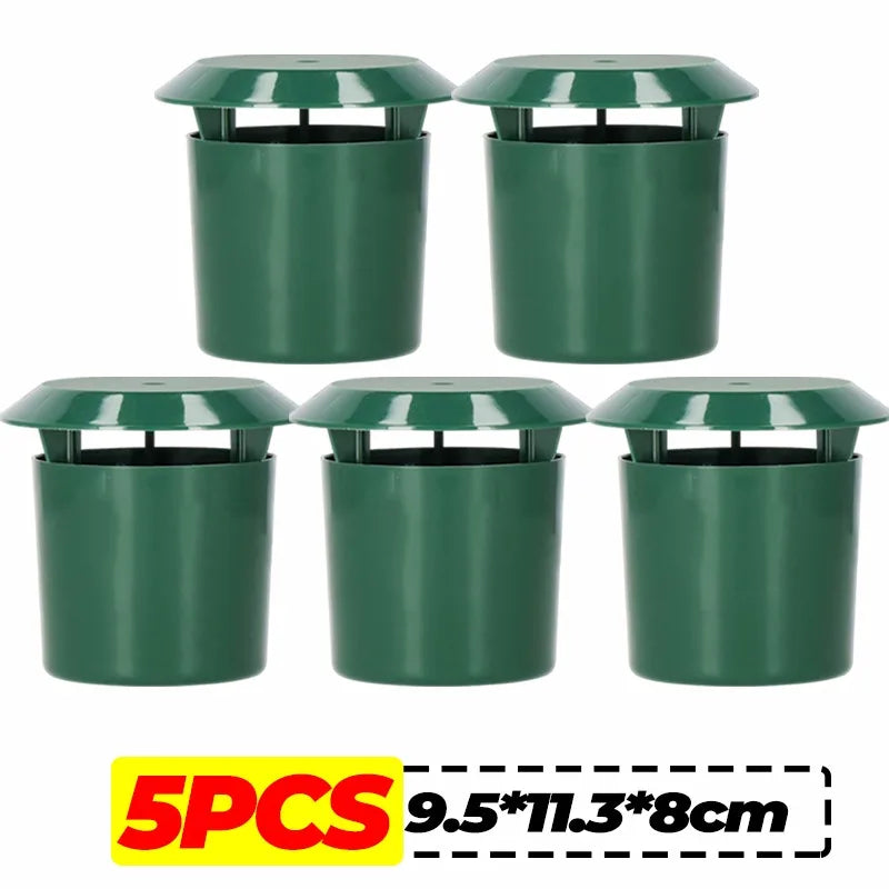 Snail Trap Catcher Garden Slug Cage Reusable Pests Bait Station Tools Reject Pest Repeller Snail Trap Snail Cage Farm Protector