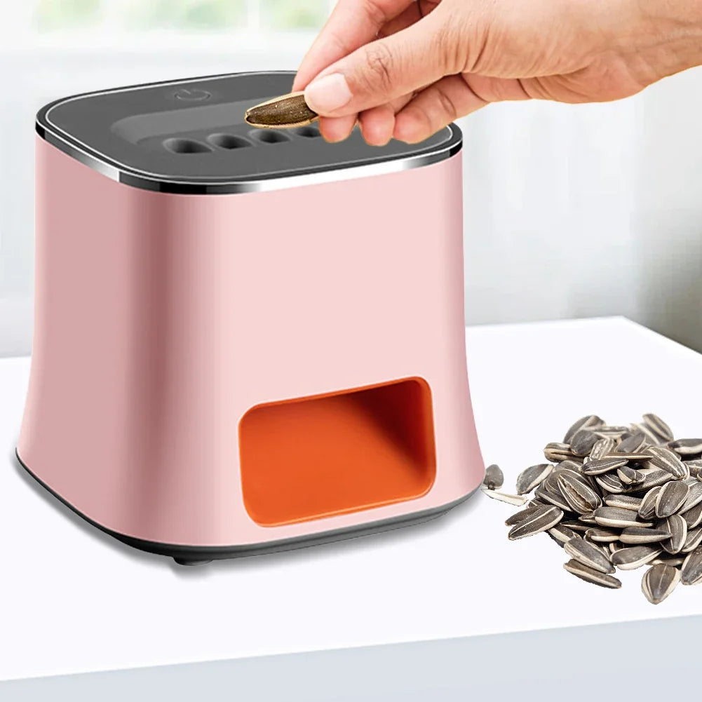 Automatic Melon Seed Peeling Machine Sunflower Seed Splitter Skidproof Sunflower Seed Opener for Sunflower Melon Seeds