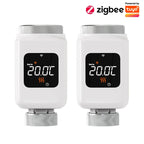 EZAIOT Tuya ZigBee Thermostat Radiator Actuator Smart TRV Thermostatic Valve Temperature Controller Support Alexa Google Home