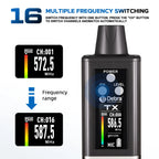 EMX-1 Wireless Monitoring System, Portable UHF Rechargeable Wireless System for Musical Instruments, Dynamic Wired Microphone