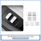 Window Switch Sticker For Tesla Model 3 Highland 2024 Door Handle Open Lift Button Cover Trim Panel ABS Car Interior Accessories