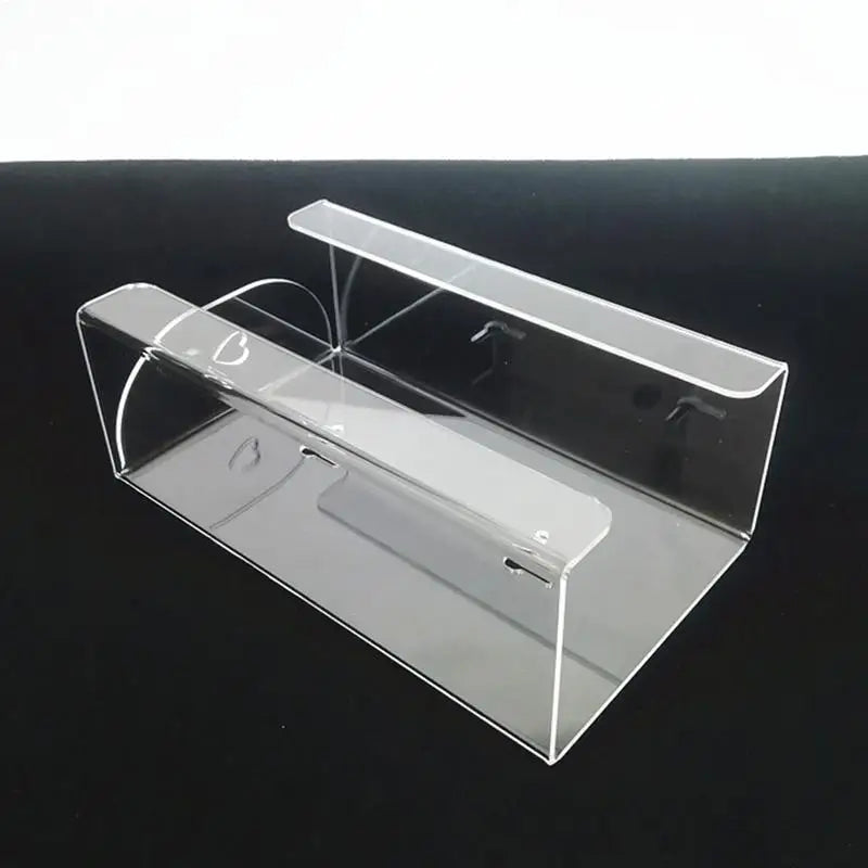 Tissue Box Wall Acrylic Glove Box Holder Wall Mounted Healthcare Food Service Dentist Disposable Glove Stoarge Rack