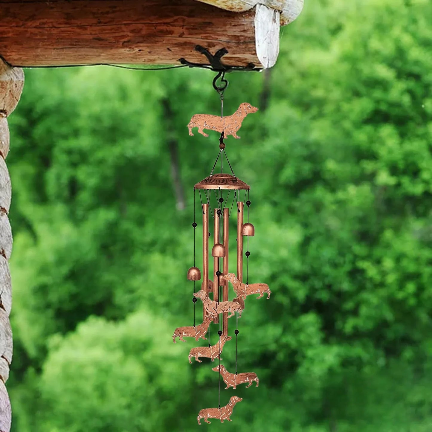 Wind Chimes Memorial Housewarming Wind Chimes For Outside Metal Wind Chimes Dog Gifts For Women/Men Wind Chime Memorial Mom
