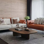 Modern Minimalist Coffee Table Luxury Creative Design Home Living Room Furniture Nordic Wabi Sabi Style Wood Coffee Tables