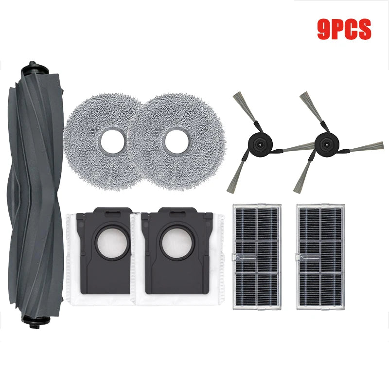 Fit For Dreame X40 Ultra / X40 Ultra Complete / L40 Ultra / S30 Pro Ultra Parts Main Roller Side Brush Hepa Filter Dust Bag