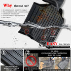 Car Mats with Center Console Mat for Land Rover Defender 90&110 TDi300 TD5 Anti Slip Car Modify Protection Products