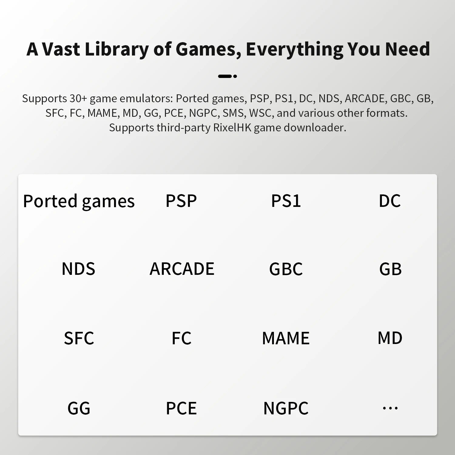 Flip Handheld Game Console