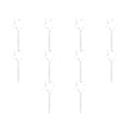1-10pc Vegetable Garden Bird Shaped Dripper Pot Bulb Flower Plants Watering Device Automatic Irrigation Plant Waterer Bulbs