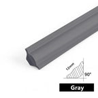 5M 3D Foam Ceiling Decor Edge Strip Corner Line Sticker Waterproof Self Adhesive Living Room Border Corner Beautification Line