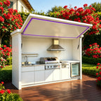 2026 Top-Selling Sleek Outdoor Kitchen System with Complete Appliances, Durable Weatherproof Custom Garden BBQ Kitchen Cabinet