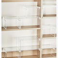 1 layered shelf, refrigerator storage shelf, kitchen storage shelf, toy figurine storage shelf, cosmetics layered storage shelf