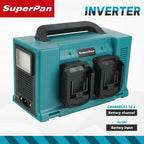 Power Inverter,120V/220V Portable Generator with USB, 280 Lm C-type LED Camping Light