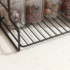 Modern Kitchen Organizer Shelf Waterproof Space Saving Kitchen Storage Stand Convenient Household Bathroom Storage Rack