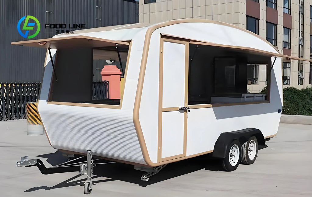 Mobile Food Trailer Kitchen for Outdoor Camping Fast Food Snack Hotdog Vending Alien Dining Car Customized Kitchen Supplies