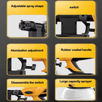 Electric Spray Gun 1000ML Cordless Paint Spray Auto Furniture Steel Coating Airbrush Fit Makita/Dewalt/Milwaukee 20V No Battery
