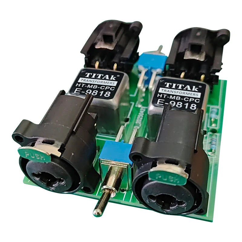 Dual channel Audio Isolator，Audio Noise Filter Noise Suppressor Isolator Live Broadcast Mixer  Audio Signal Noise Reducer