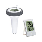 BRAND Digital Wireless Indoor Outdoor Floating Pool Thermometer Swimming Pool Bath Water Spas Aquariums Temp Monitor Time Clock