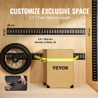 VEVOR 2ft 5ft E Track Tie Down Rail Kit 4 Pack Secure Cargo 2000 lbs Etrack Rails with Screws for Garages Trailers  ATV Mounting