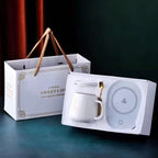 55℃ Coffee Mug Warmer Pad Cup Heater Coaster Constant Temperature Heating USB Electric Mug Mat Set Milk Water Home Office Gift