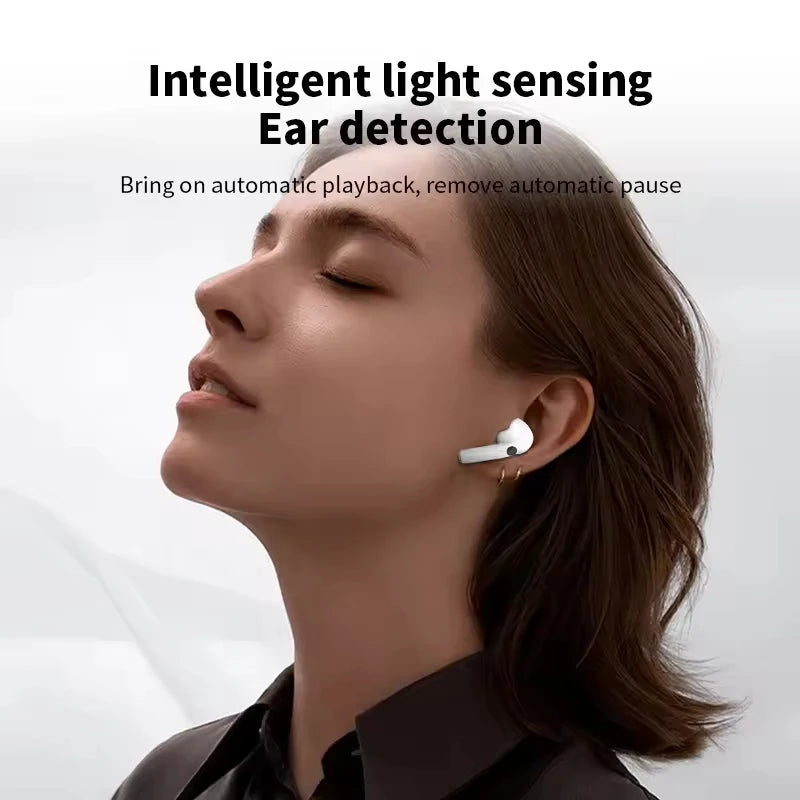 G4 ANC Sports Earphones with Microphone Wireless Earphones LED Screen Gaming Music Earphones Suitable for Android and iOS