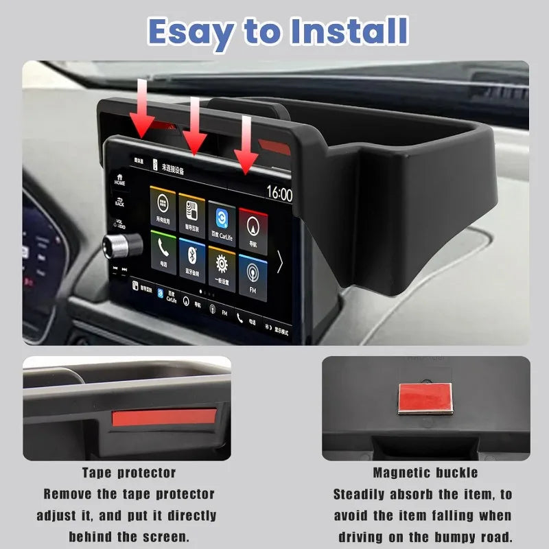 Center Console Organizer Tray for Honda Pilot 2023 2024 Insert Tray Storage Organizer Interior  Accessories (Dash storage tray)