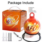Fire Extinguisher Ball Automatic Harmless Dry Powder Fire Suppression Device For Warehouse Home Office 0.5KG With Bracket Hook
