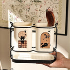 Chopsticks Container Kitchen Spoon Storage Container Household Storage Rack Chopsticks Basket Kitchen Chopsticks Container