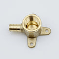 KING SMART Crimp/F1807 PEX 1/2" * 1/2" Female NPT Drop Ear Elbow; Lead Free Brass; 10Pcs/Case; 80204