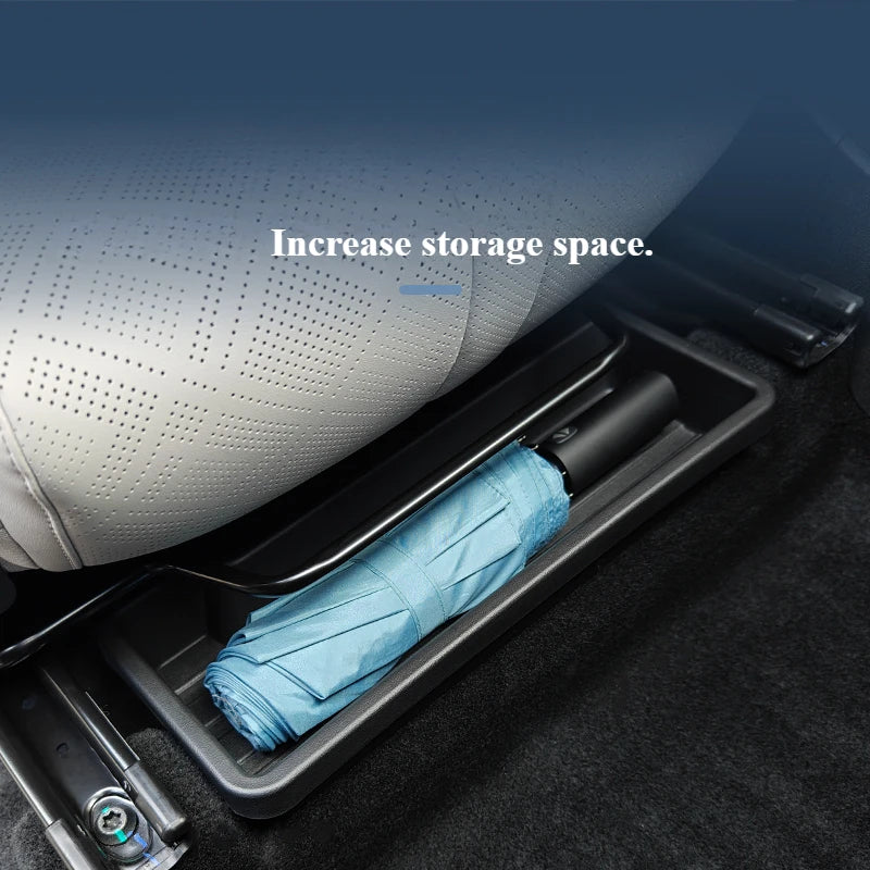 For BYD ATTO 2 Under-seat hidden Storage Armrest Box Co Pilot Center Console Storage Box Modified Car Modification Accessories