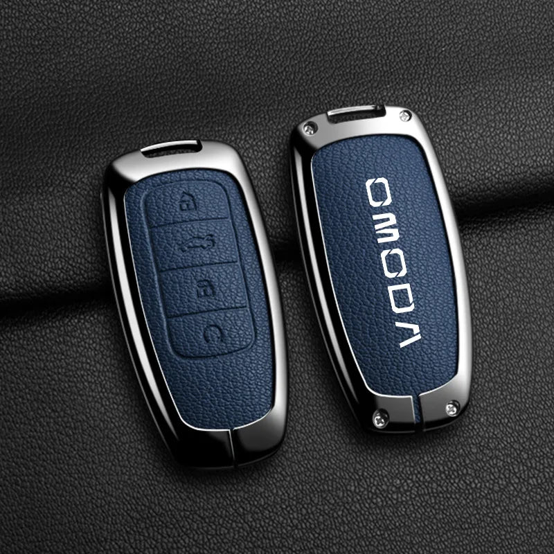 Car Key Case Bag For Chery Omoda 5 C5 Tigo 7 8 Pro Max Tigo 7 8 Plus Keychain Protective Cover Smart Remote Key Protection Shell