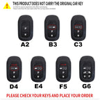 for Honda CR-V Civic Accord HR-V CR-V CRV HRV Fit City Odyssey XRV Hrv Metal Car Key Cover Fob Case Shell 2023 2024
