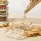 Kitchen Transparent Sealed Stacking Kitchen Storage Boxs Large Capacity Food Storage Box Kitchens Organizers Kitchen Accessories