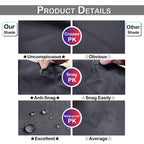 Balcony Privacy Screen Cover Fence Patio Waterproof Shade Cloth 70% UV Protection Shield Deck Shade Sail Garden Porch Pool Decor